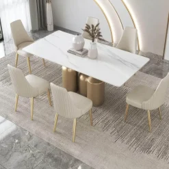 Moderner Esstisch aus Holz – Stilvoller Marina Esstisch