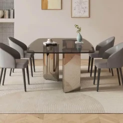 Moderner Esstisch aus Holz – Vincent Design Esstisch