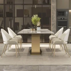 Moderner Esstisch aus Schiefer – elegante Möbel für stilvolle Wohnungen