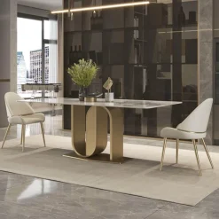 Moderner Esstisch aus Schiefer – elegante Möbel für stilvolle Wohnungen