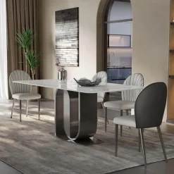 Moderner Esstisch aus Schiefer – elegante Möbel für stilvolle Wohnungen