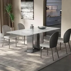 Moderner Esstisch aus Schiefer – elegante Möbel für stilvolle Wohnungen