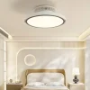 Moderner LED-Deckenventilator – Vollspektrum-Design mit unsichtbaren Flügeln