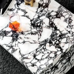 Moderner Marmor-Couchtisch - Myriam Wohnzimmermöbel