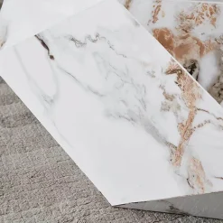 Moderner Marmor-Couchtisch – Elegante Wohnzimmermöbel