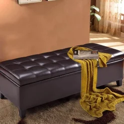 Moderner Ottoman mit Stauraum – Stilvolle Eingangsbank