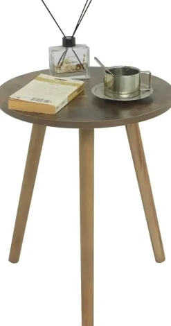Moderner, runder, kleiner Beistelltisch – elegante Ergänzung für jeden Raum