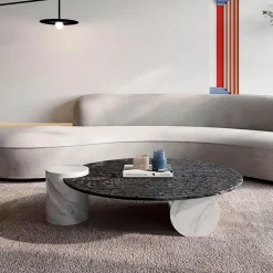 Moderner rustikaler Couchtisch - Akzenttisch aus Holz