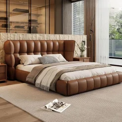 Moderner schicker Bettrahmen – Stilvolle Schlafzimmermöbel