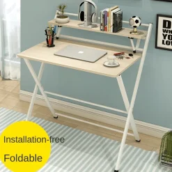 Moderner, stilvoller Büroschreibtisch aus Holz