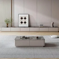 Moderner TV-Schrank - Denis Slate Entertainment Center