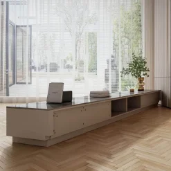 Moderner TV-Schrank - Denis Slate Entertainment Center