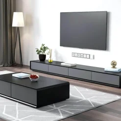Moderner TV-Schrank – Michelle Entertainment Center mit Stauraum