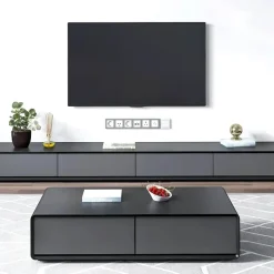Moderner TV-Schrank – Michelle Entertainment Center mit Stauraum