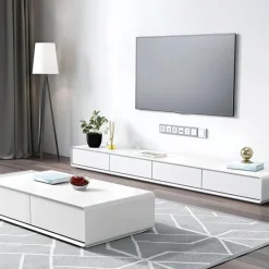 Moderner TV-Schrank – Michelle Entertainment Center mit Stauraum