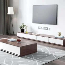 Moderner TV-Schrank – Michelle Entertainment Center mit Stauraum