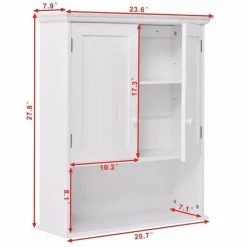 Moderner Wand-Medizinschrank – Stilvoller Badezimmer-Aufbewahrungs-Organizer