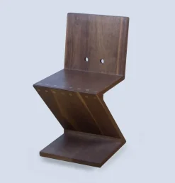 Moderner Zig Zag Stuhl – Stilvolles Sitzmöbel