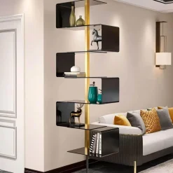 Modernes Bücherregal aus Holz – Stilvolle Aufbewahrungsdekoration für Zuhause