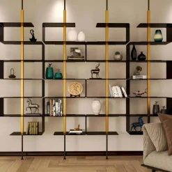 Modernes Bücherregal aus Holz – Stilvolle Aufbewahrungsdekoration für Zuhause