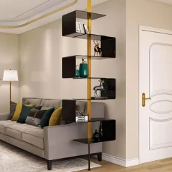 Modernes Bücherregal aus Holz – Stilvolle Aufbewahrungsdekoration für Zuhause