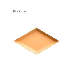 Modernes geometrisches Serviertablett - Nordisches Dekotablett