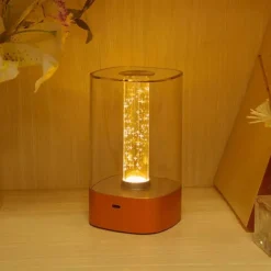 Modernes LED-Säulennachtlicht – Stilvolles Ambientedekor für jeden Raum