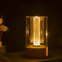Modernes LED-Säulennachtlicht – Stilvolles Ambientedekor für jeden Raum
