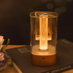 Modernes LED-Säulennachtlicht – Stilvolles Ambientedekor für jeden Raum