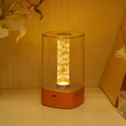Modernes LED-Säulennachtlicht – Stilvolles Ambientedekor für jeden Raum