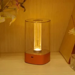 Modernes LED-Säulennachtlicht – Stilvolles Ambientedekor für jeden Raum