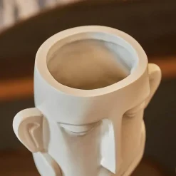 Modernes minimalistisches Blumenvasen-Set – 3-teiliges Dekor