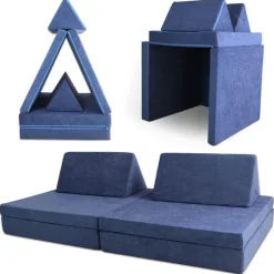 Modular Foam Sofa Mattress - Versatile Foldable Play Couch