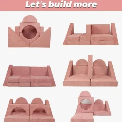 Modular Magnetic Couch Set - 12Pcs DIY Furniture