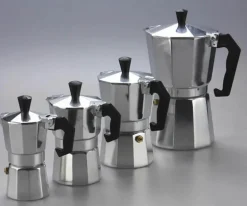 Moka Pot Espressomaschine - Aluminium-Perkolator, 50–600 ml Fassungsvermögen, langlebiges Design