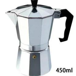 Moka Pot Espressomaschine - Aluminium-Perkolator, 50–600 ml Fassungsvermögen, langlebiges Design