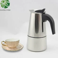 Mokkakanne aus Edelstahl – langlebige Kaffeemaschine