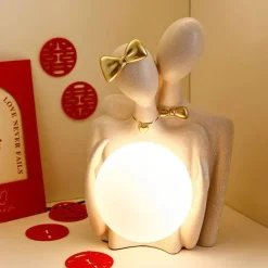 Mondlampe für Paare – Romantisches Nachtlicht, Heimdekoration