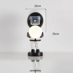 Mond-Schreibtischlampe – Kreatives Nachtlicht für die Inneneinrichtung