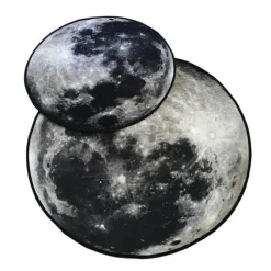 Mond-Teppich – Dekorativer Akzent-Teppich für die Inneneinrichtung