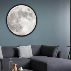 Moon Mirror Wall Lamp - Modern Smart Decorative Light