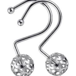 Moon Shower Curtain Hooks - Decorative Bathroom Accessories