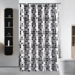 Mosaik-Duschvorhang – Dekorativer Badezimmervorhang für stilvolle Einrichtung