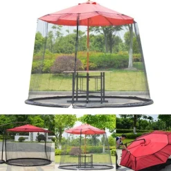 Moskitonetz für Terrassenschirme – Insektenschutz für den Außenbereich