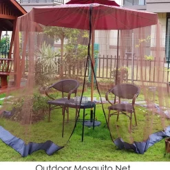 Moskitonetz für Terrassenschirme – Insektenschutz für den Außenbereich