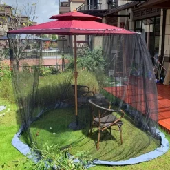 Moskitonetz für Terrassenschirme – Insektenschutz für den Außenbereich