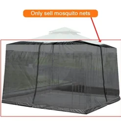 Moskitonetz für Terrassenschirme – Insektenschutz für den Außenbereich