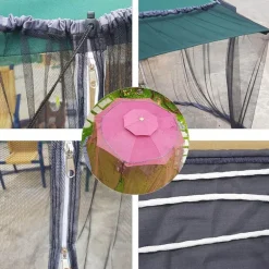 Moskitonetz für Terrassenschirme – Insektenschutz für den Außenbereich