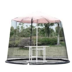 Moskitonetz für Terrassenschirme – Insektenschutz für den Außenbereich