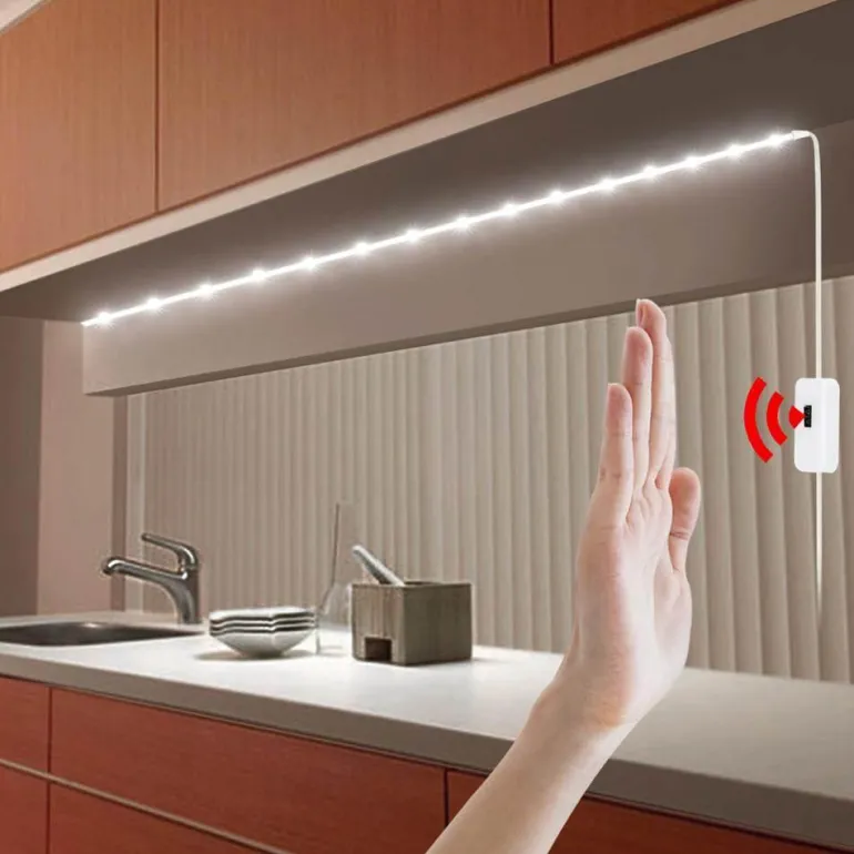 Motion Sensor LED Night Light - Bright Kitchen Lighting